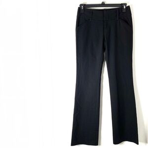 Alice + Olivia Black Career Bootcut Pant